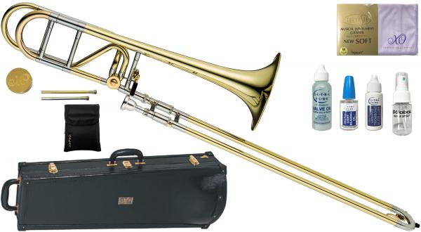 XO ( エックスオー ) 1236L-O テナーバストロンボーン B♭ F管 オープンラップ 太管 管楽器 B♭/F Tenor Bass Trombones UT-L　北海道 沖縄 離島不可
