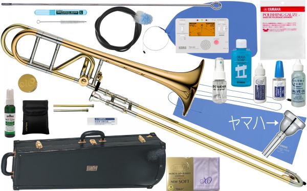 XO ( エックスオー ) 1236RL-O テナーバストロンボーン B♭ F管 オープンラップ 太管 管楽器 B♭/F Tenor Bass Trombones UT-GB セット A　北海道 沖縄 離島不可
