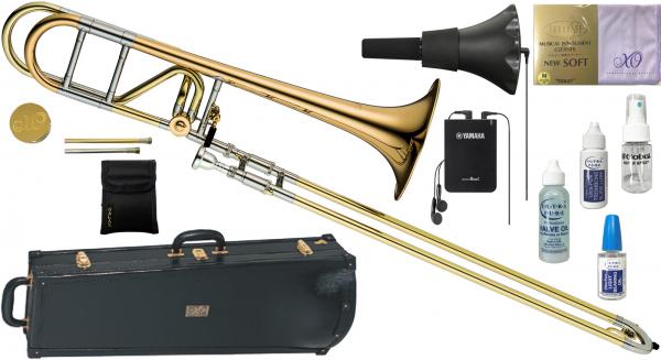 XO ( エックスオー ) 1236RL-O テナーバストロンボーン B♭ F管 オープンラップ 太管 管楽器 B♭/F Tenor Bass Trombones UT-GB SB5X セット B　北海道 沖縄 離島不可