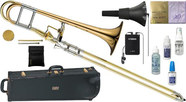 XO ( エックスオー ) 1236RL-T テナーバストロンボーン アキシャルフローバルブ 太管 B♭ F管 管楽器 B♭/F Tenor Bass Trombones SB5X セット B　北海道 沖縄 離島不可