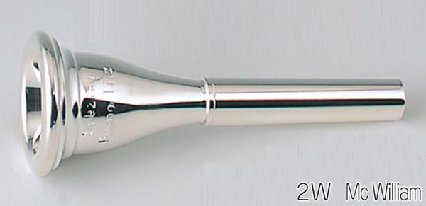 B.TilZ ティルツ 2W マックウィリアム ヨーロピアンシャンク フレンチホルン マウスピース 銀メッキ Mc William french horn SP European mouthpiece　北海道沖縄離島不可