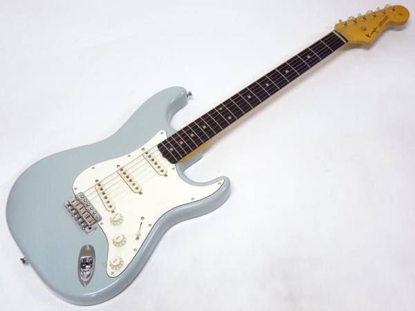 K.Nyui Custom Guitars KNST Brazilian Rosewod Fingerboard / Sonic Blue #KN1381