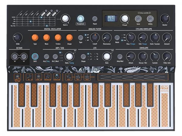 Arturia アートリア MICROFREAK ハイブリッドシンセサイザー デジタル・オシレーター アナログ・フィルター DTM DAW