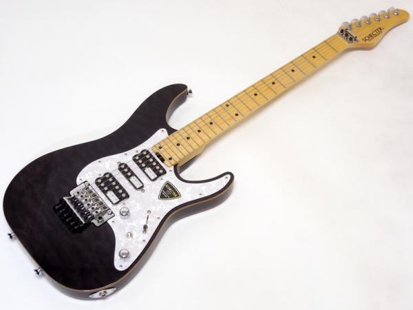 SCHECTER ( シェクター ) SD-2-24-AL / See-Thru Black / Maple Fingerboard 【OUTLET】