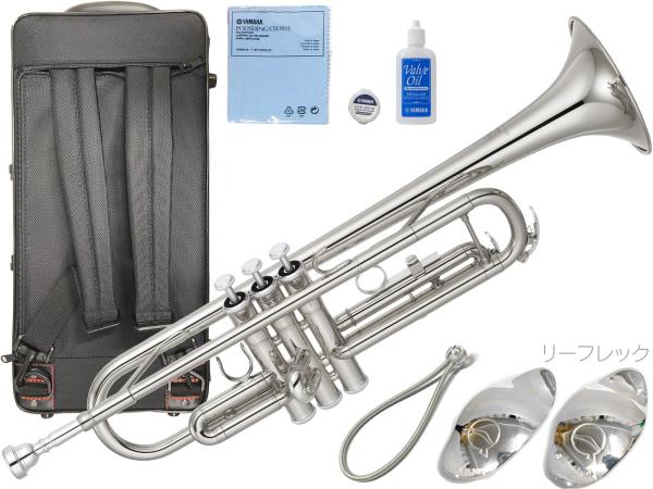 YAMAHA ( ヤマハ ) YTR-3335S トランペット 銀メッキ リバース シルバー 管楽器 B♭ Trumpet セット G　北海道 沖縄 離島 不可