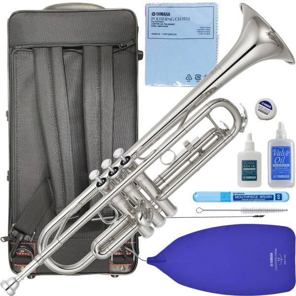 YAMAHA ヤマハ 5年保証 安心サポート対象 YTR-3335S トランペット B♭ 銀メッキ シルバー リバースタイプ セットD　以下は対応不可 北海道 沖縄 離島 代引き
