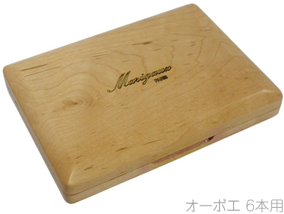 Marigaux マリゴ OB-6N オーボエ リードケース ナチュラル オーボエリード 6本収納 木製 ケース oboe reeds case wood natural  6本用　北海道 沖縄 離島不可