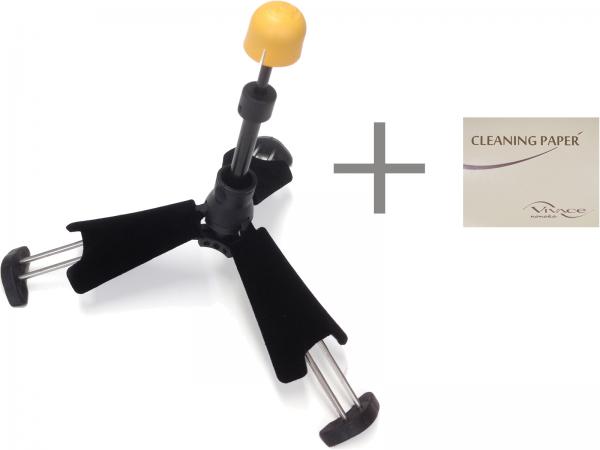 Hercules ハーキュレス DS440B クラリネット スタンド トラベライト ベル収納 B♭ clarinet stand TravLite DS-440B セット C　北海道 沖縄 離島不可