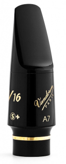 vandoren バンドーレン SM813S+ アルトサックス用 A7 マウスピース V16 シリーズ スモールチェンバー S+ エボナイト ( ラバー ) 木管楽器 alto saxophone Mouthpieces