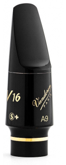 vandoren バンドーレン SM815S+ アルトサックス用 A9 マウスピース V16 シリーズ スモールチェンバー S+ エボナイト ( ラバー ) 木管楽器 alto saxophone Mouthpieces