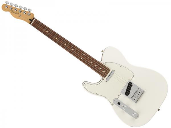 Fender フェンダー Player Telecaster Left-Handed Polar White / PF 【レフトハンド テレキャスター  左用 MEX  】