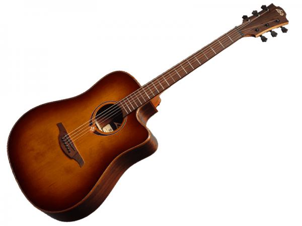 LAG Guitars T118DCE  BRS アウトレット アコースティックギター   エレアコ 