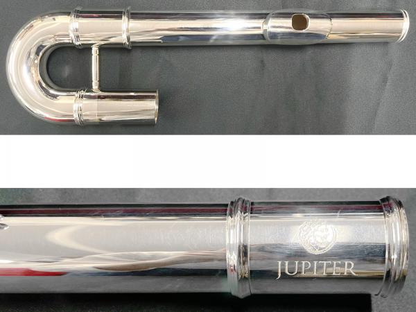 JUPITER ジュピター JBF1000 バスフルート U字頭部管 C管 管楽器 管体