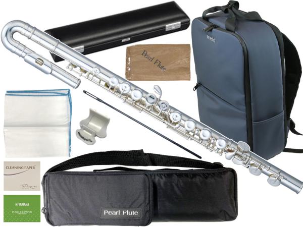Pearl Flute パールフルート PF-505EU U字管 フルート 新品 プレスト Eメカニズム 銀メッキ カバードキイ C管 Presto PF505EU セット J　北海道 沖縄 離島不可