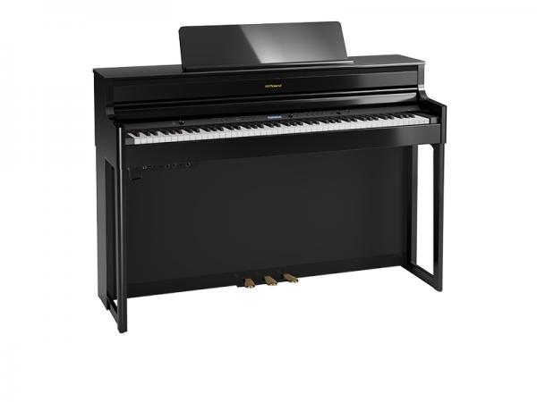 Roland ローランド 電子ピアノ HP704-PES 黒塗鏡面艶出し仕上げ 88鍵盤 ピアノタッチ 据え置きタイプ