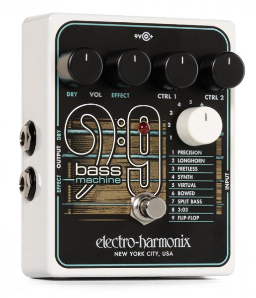 Electro Harmonix ( エレクトロハーモニクス ) Bass 9  Bass Machine【ギターサウンドを異なる９つのベースサウンドに】