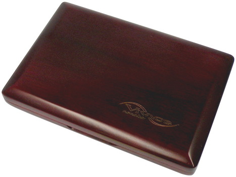 VIVACE ヴィヴァーチェ CL-6W 木製 リードケース B♭ クラリネット アルトサックス 6枚 ワインレッド wood reed case clarinet alto saxophone　北海道 沖縄 離島不可