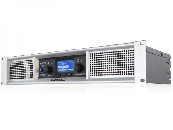 QSC キューエスシー GXD8 ◆ 800W × 2 (8Ω) /  1200W × 2 (4Ω) ライブサウンド向け DSP搭載 パワーアンプ