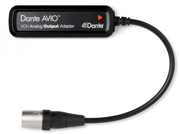 Audinate オーディネイト Dante AVIOアダプター アナログ出力1ch