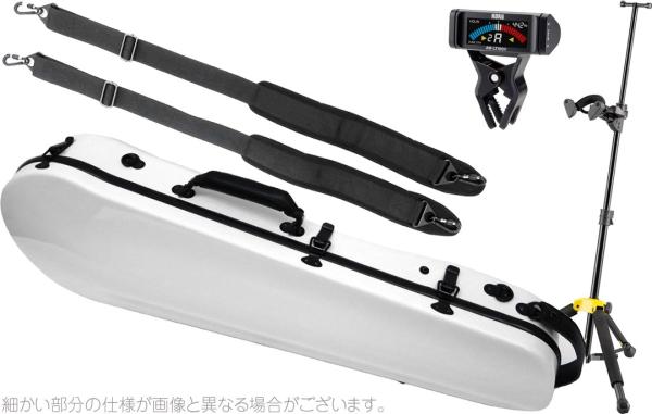 Carbon Mac カーボンマック CFA-2 スリム  ビオラ ケース ホワイト リュック ハードケース 白色 viola cases white  DS571BB AW-LT100V セット B　北海道 沖縄 離島 代引き不可