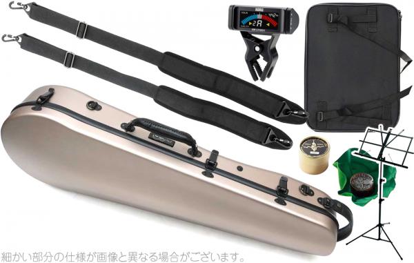 Carbon Mac カーボンマック CFA-2 サテン ビオラ ケース S-CPG シャンパンゴールド ハードケース viola satin gold AB-201 セット D　北海道 沖縄 離島 代引き 不可