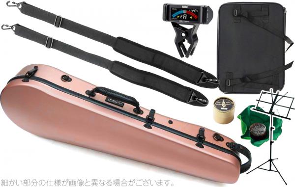 Carbon Mac ( カーボンマック ) CFA-2 サテン ビオラ ケース S- PKG ピンクゴールド ハードケース viola cases  satin pink gold AB-201 セット D 北海道 沖縄 離島 代引き 不可 送料無料! | ワタナベ楽器店 ONLINE SHOP