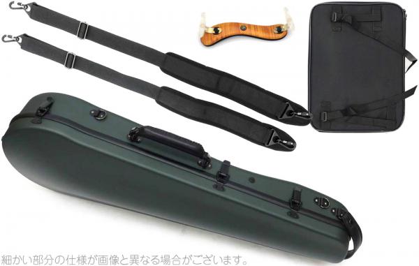 Carbon Mac カーボンマック CFA-2 サテン ビオラ ケース S-GRN ハードケース ダークグリーン dark green viola cases セット E　北海道 沖縄 離島 代引き 同梱 不可
