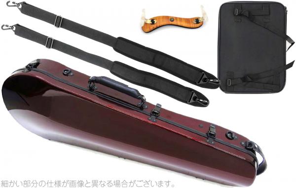 Carbon Mac カーボンマック CFA-2 スリム ビオラ ケース ワインレッド WRD ハードケース viola cases wine red セット E　北海道 沖縄 離島 代引き 同梱 不可