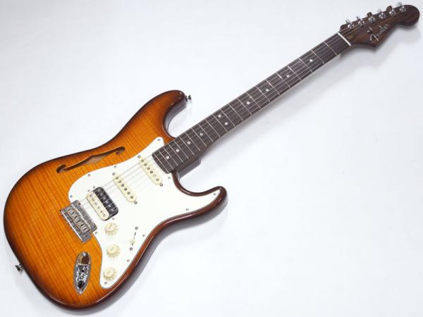 Fender ( フェンダー ) Rarities Flame Maple Top Stratocaster HSS Thinline / Violin Burst