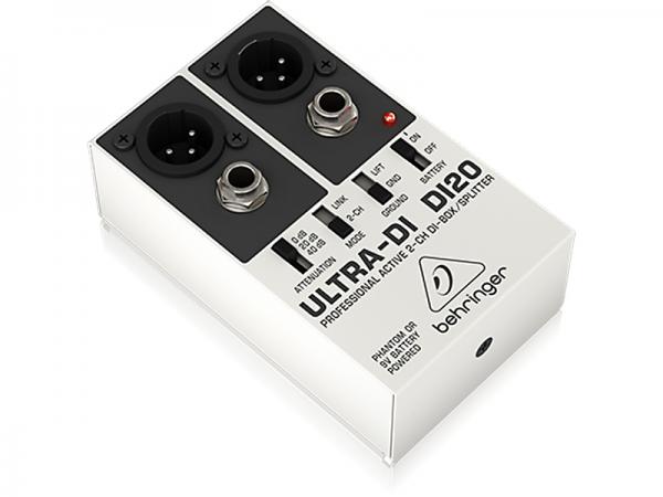 BEHRINGER ベリンガー DI20 ULTRA-DI シグナルプロセッサー ダイレクトボックス