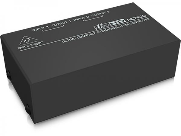 BEHRINGER ベリンガー HD400 MICROHD シグナルプロセッサー ハム・デストロイヤー