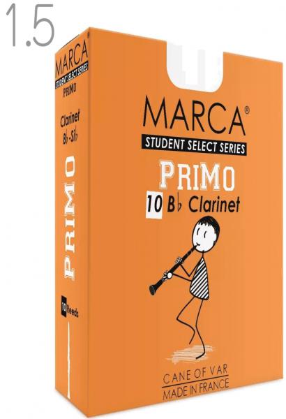 クラリネット　リード　まとめ売り MARCA マーカ プリモ B♭ クラリネット リード 1.5 10枚入 1箱