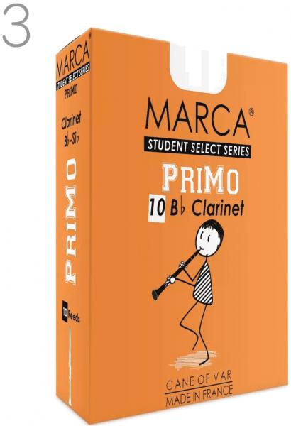 MARCA マーカ プリモ B♭ クラリネット リード 3番 10枚入 1箱 clarinet student reed PRIMO 3.0　北海道 沖縄 離島不可