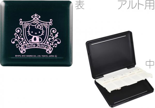 ハローキティ アルトサックス リードケース オリジナルブラック 10枚用 収納 hello kitty reed case black alto saxophone　北海道 沖縄 離島不可