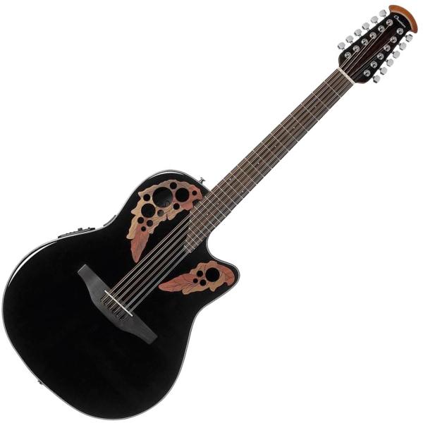 Celebrity  by.OVATION セレブリティー CE4412-5-G BLK 12弦 エレアコ  アコースティックギター