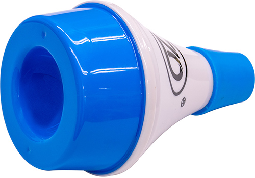 ZO ( ゼットオー ) プラクティスミュート トランペット ミュート コルネット 練習用ミュート プラスチック製 Trumpet mute blue ブルー　北海道 沖縄 離島不可