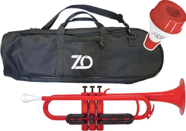 ZO ( ゼットオー ) TP-01BK トランペット ミュート セット レッド 調整品 新品 アウトレット プラスチック 管楽器 red trumpet mute　北海道 沖縄 離島不可