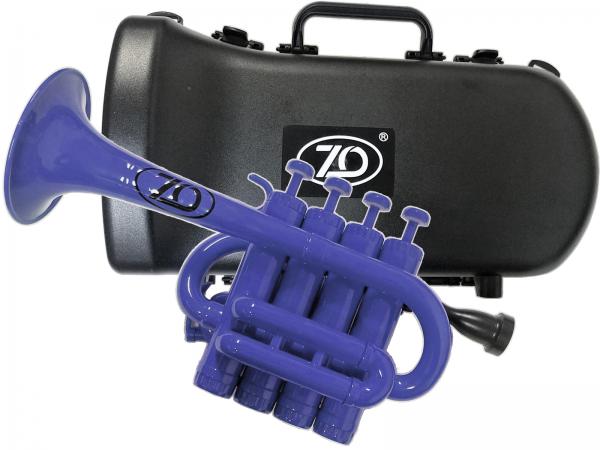 ZO ゼットオー ピッコロトランペット PC-10 ダークブルー 調整品 新品 アウトレット プラスチック B♭ A piccolo trumpet Dark Blue　北海道 沖縄 離島不可