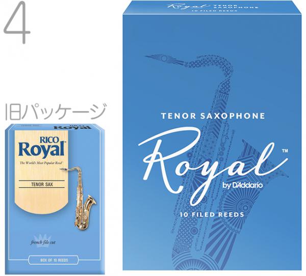 D'Addario Woodwinds ダダリオ ウッドウィンズ RKB1040 ロイヤル テナーサックス リード 4番 10枚 LRICRYTS4 Rico Royal Tenor saxophone reeds 4.0　北海道 沖縄 離島不可