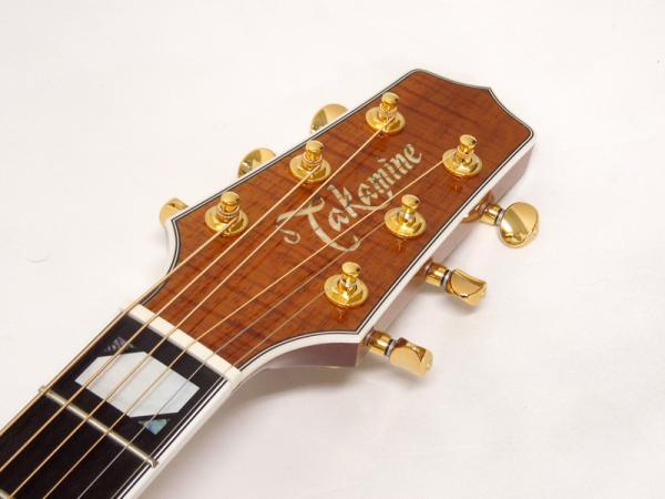 希少！パーラーサイズ エレアコ ハワイアンコア材 タカミネアコースティックギター Takamine新製品！！ゴージャスなルックスのモデルが新着入荷