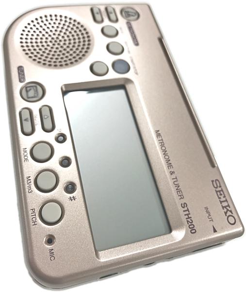 SEIKO ( セイコー ) STH200 ゴールド K メトロノームチューナー metronome chromatic tuner  クロマチックチューナー メトロノーム gold STH-200 | ワタナベ楽器店 ONLINE SHOP