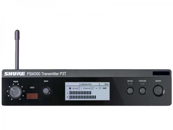 SHURE ( シュア ) P3TJ-JB ◆ PSM300 ワイヤレス トランスミッター 単品  パーソナルモニターシステム用