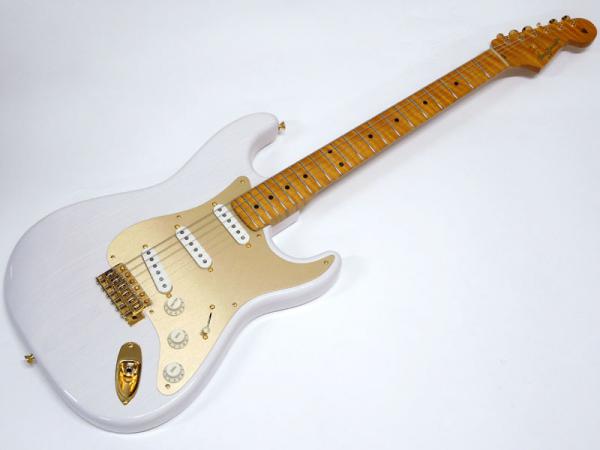 Vanzandt ( ヴァンザント ) STV-R1 Flame Neck LTD SPECIAL / See Throgh White / Anodized PG / Maple FingerBoard #8411