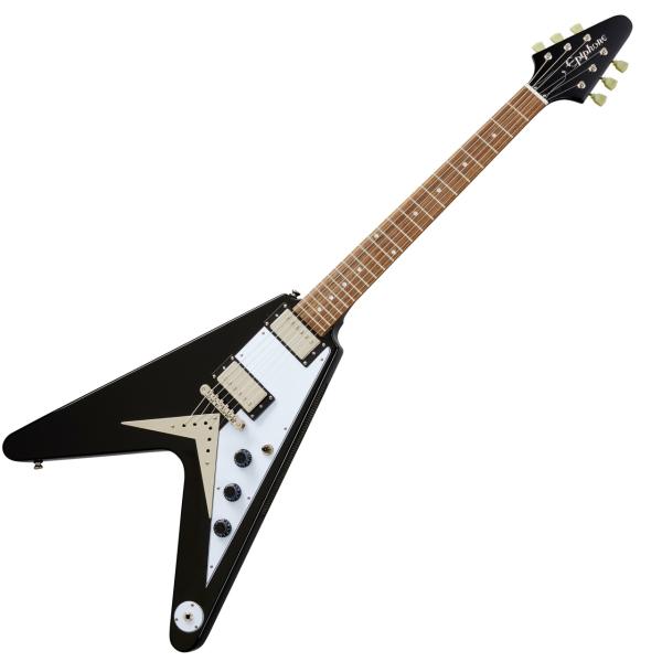 Epiphone ( エピフォン ) Flying V Ebony フライング V エボニー ギター