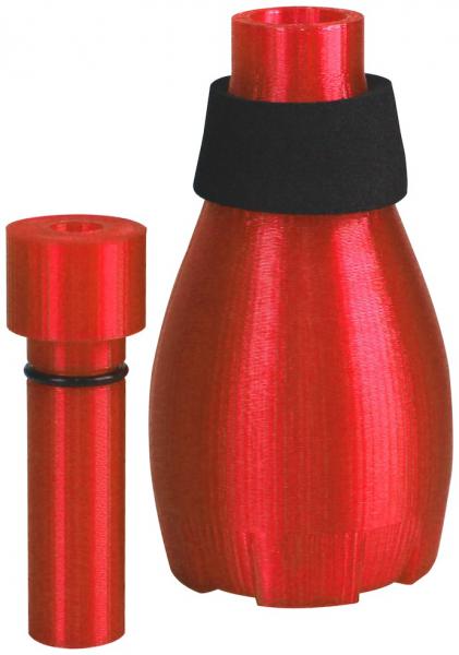 MORITA モリタ Mutio MRT-MTP R トランペット レッド 練習用ミュート ミューティオ trumpet brass Practice Mute red 消音用 ミュート　北海道 沖縄 離島不可