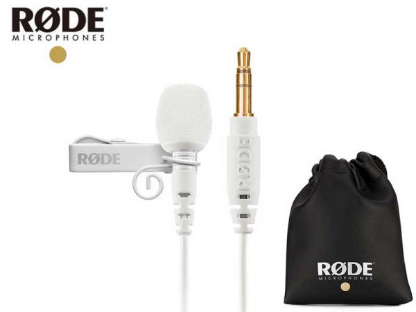 RODE ( ロード ) Lavalier GO White ピンマイク ホワイト  ラベリア ゴー ◆ 国内正規品 Wireless GO  TRS入力レコーダー向け