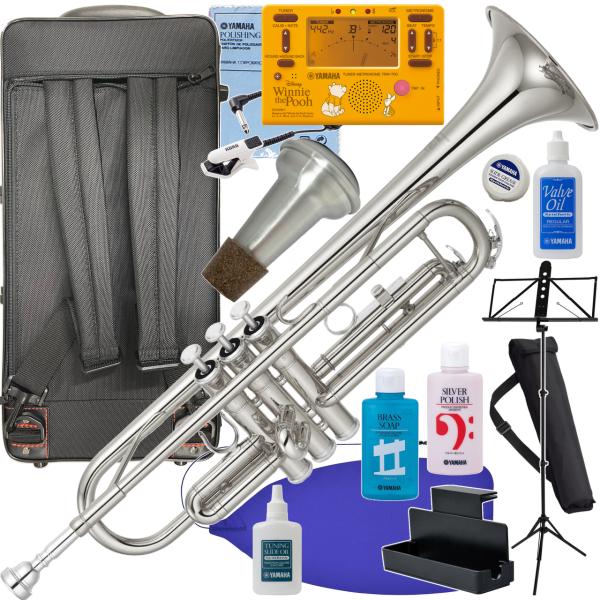 YAMAHA ヤマハ 5年保証 安心サポート対象 YTR-3335S トランペット B♭ 銀メッキ シルバー リバースタイプ セットI　以下は対応不可 北海道 沖縄 離島 代引き