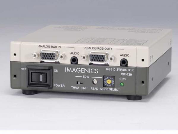 IMAGENICS イメージニクス CIF-12H ◆  1入力2出力 アナログRGB映像音声分配器