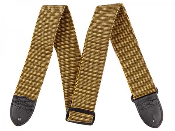 Fender ( フェンダー ) F Tweed Strap Gold/Black 【ツィード ストラップ 】