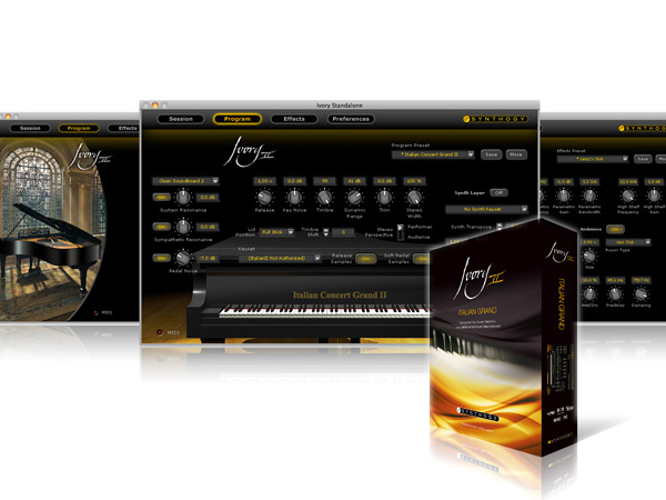 Synthogy シンソジー Ivory II Italian Grand 安心の国内正規代理店取扱い商品 ピアノ 音源